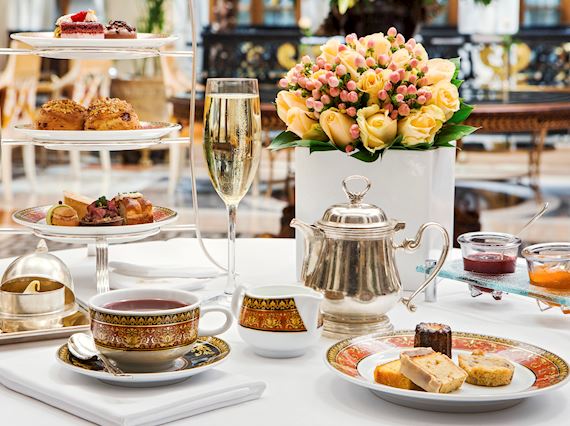 Winter Garden Afternoon Tea Spread 