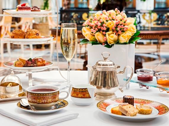 Winter Garden Afternoon Tea Spread